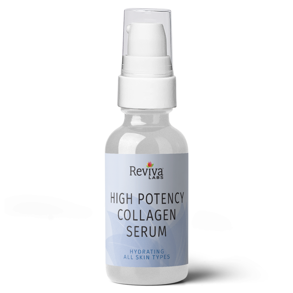 Reviva Labs High Potency Collagen Serum pump bottle