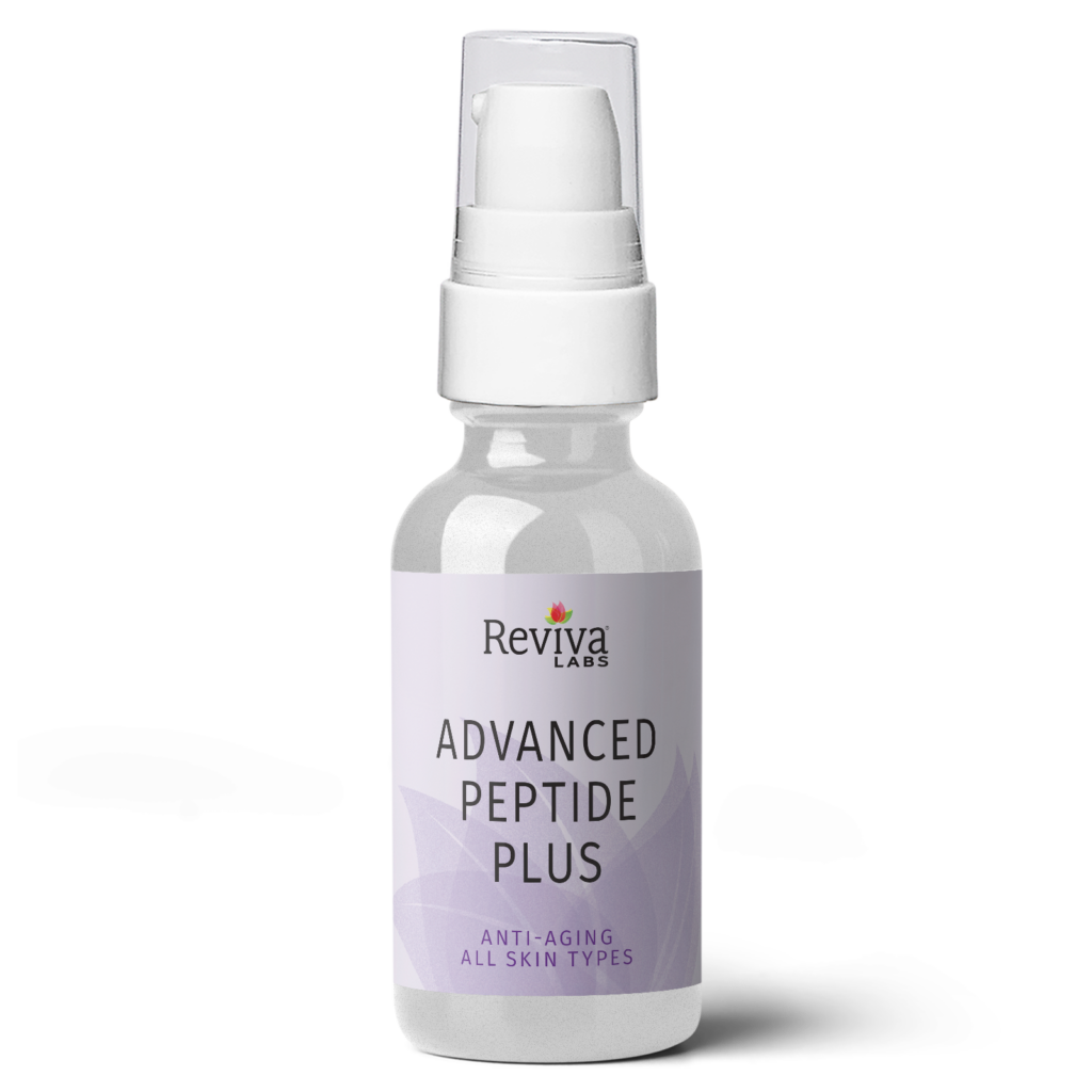 Reviva Labs Advanced Peptide Plus anti-aging pump bottle