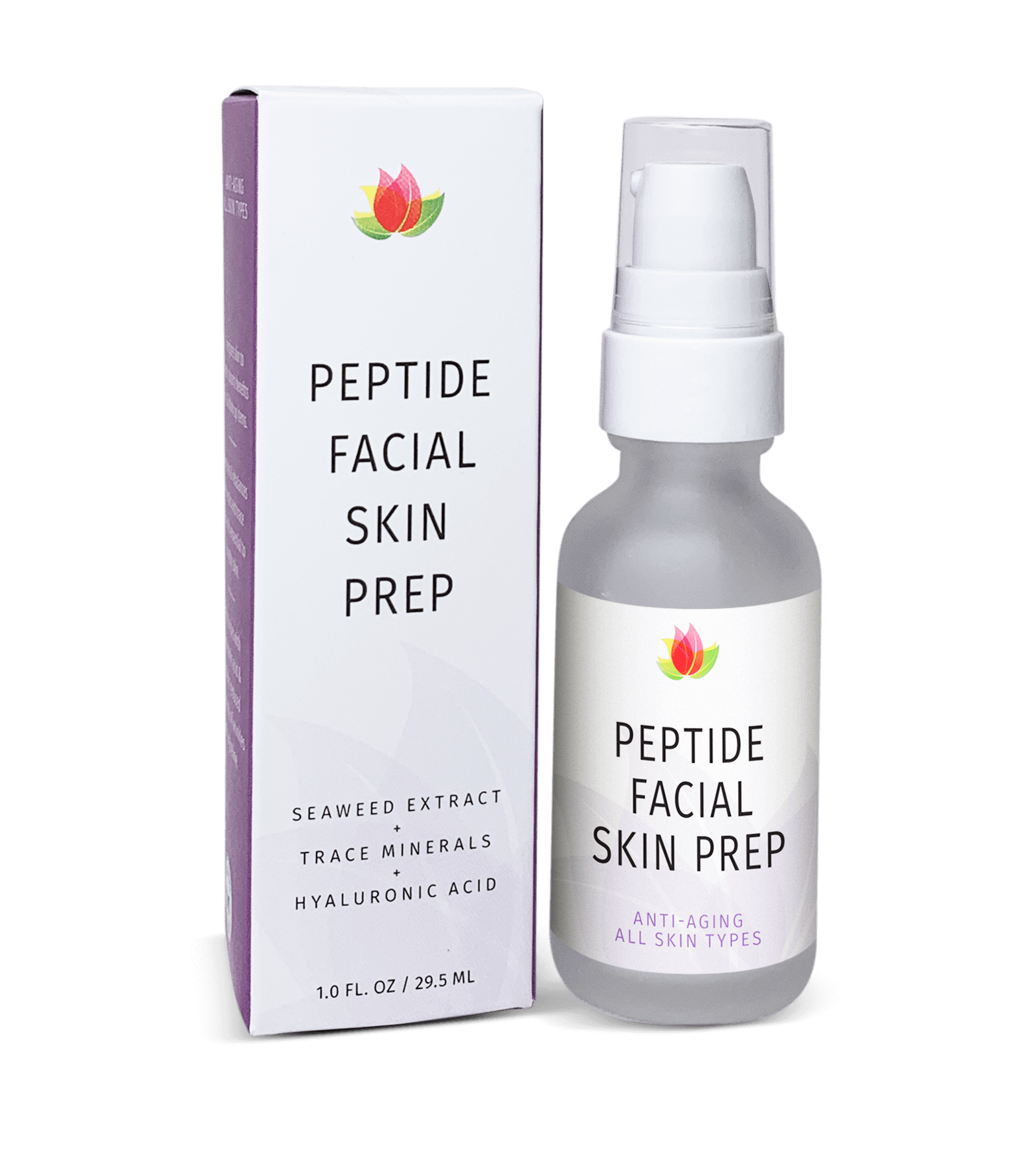 Peptide Facial Skin Prep with Hyaluronic Acid Reviva Labs