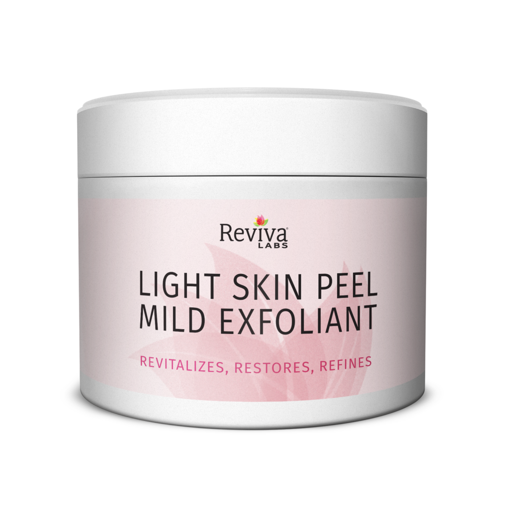 Reviva Labs Light Skin Peel Mild Exfoliant jar