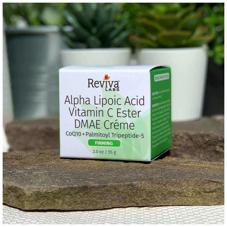 Alpha Lipoic Acid Vitamin C Ester DMAE Créme Reviva Labs