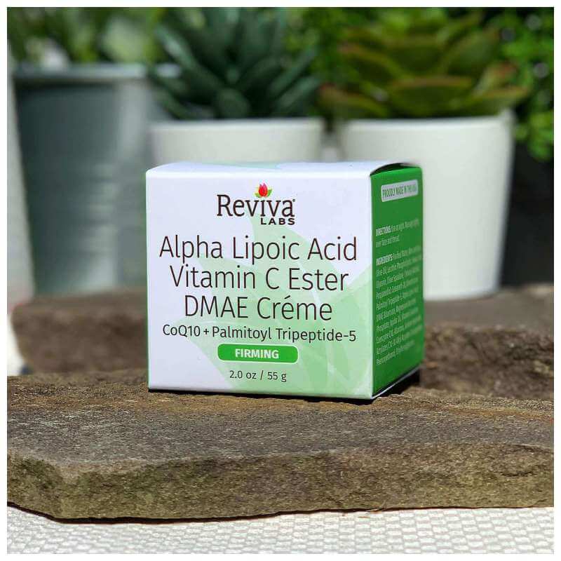 Alpha Lipoic Acid Vitamin C Ester DMAE Créme Reviva Labs