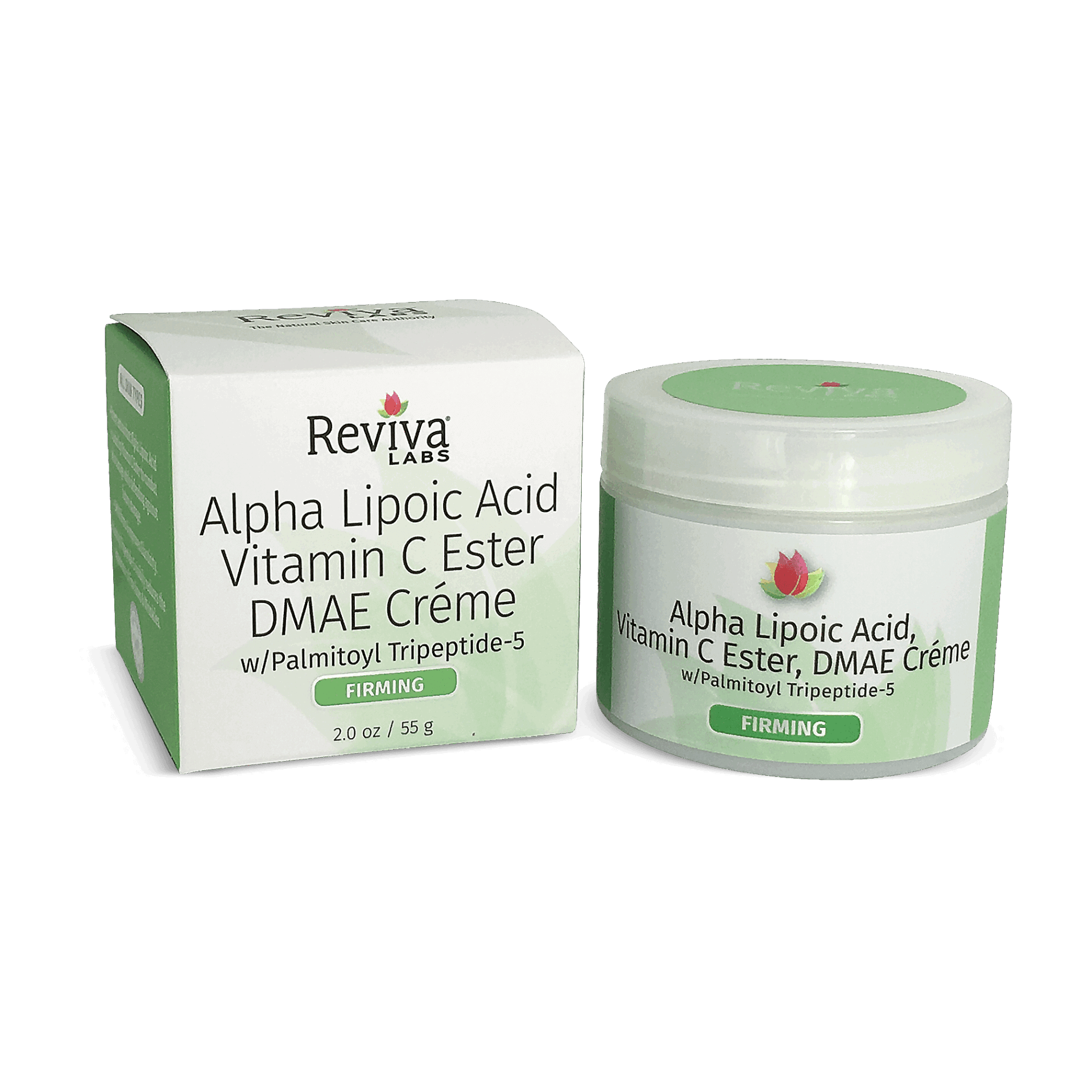 Alpha Lipoic Acid Vitamin C Ester DMAE Créme Reviva Labs