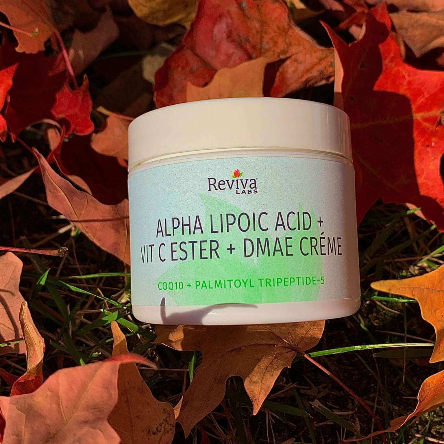 Alpha Lipoic Acid Vitamin C Ester DMAE Créme Reviva Labs
