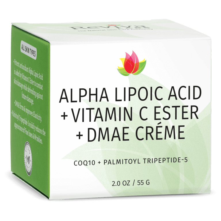Alpha Lipoic Acid Vitamin C Ester DMAE Créme Reviva Labs