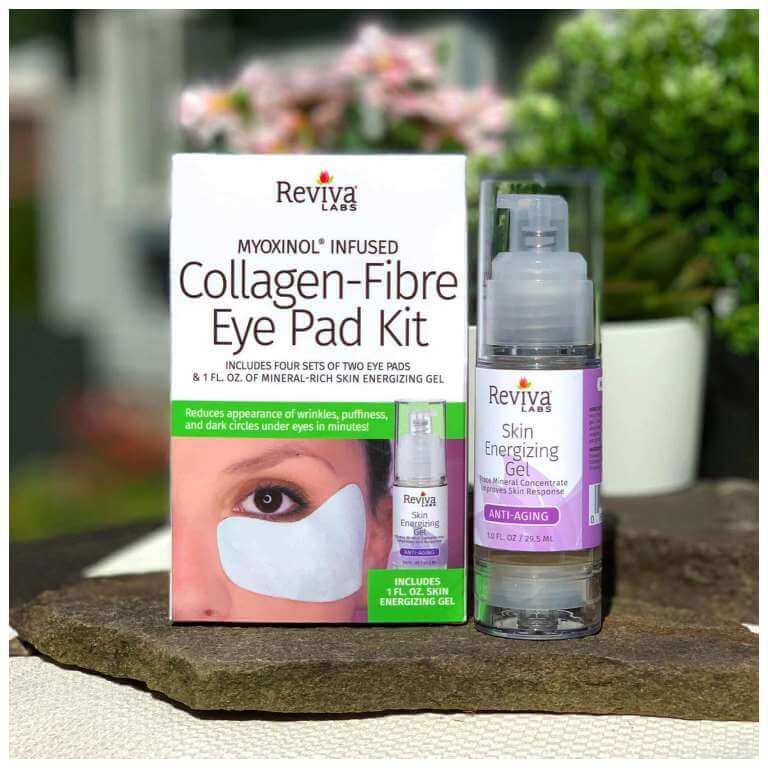 Collagen Fibre Eye Pads with Myoxinol Kit Reviva Labs