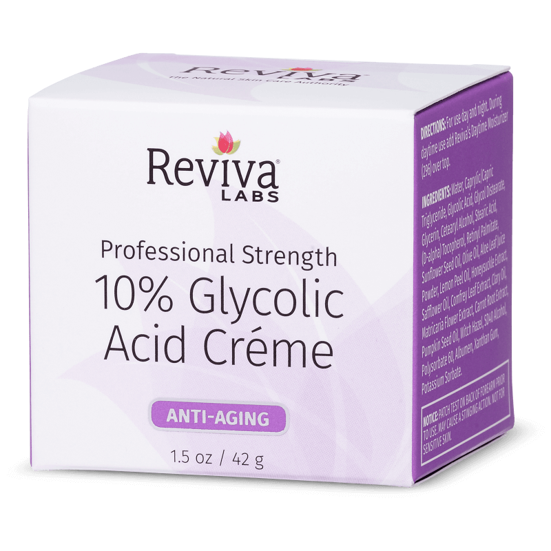 10 Glycolic Acid Créme Reviva Labs
