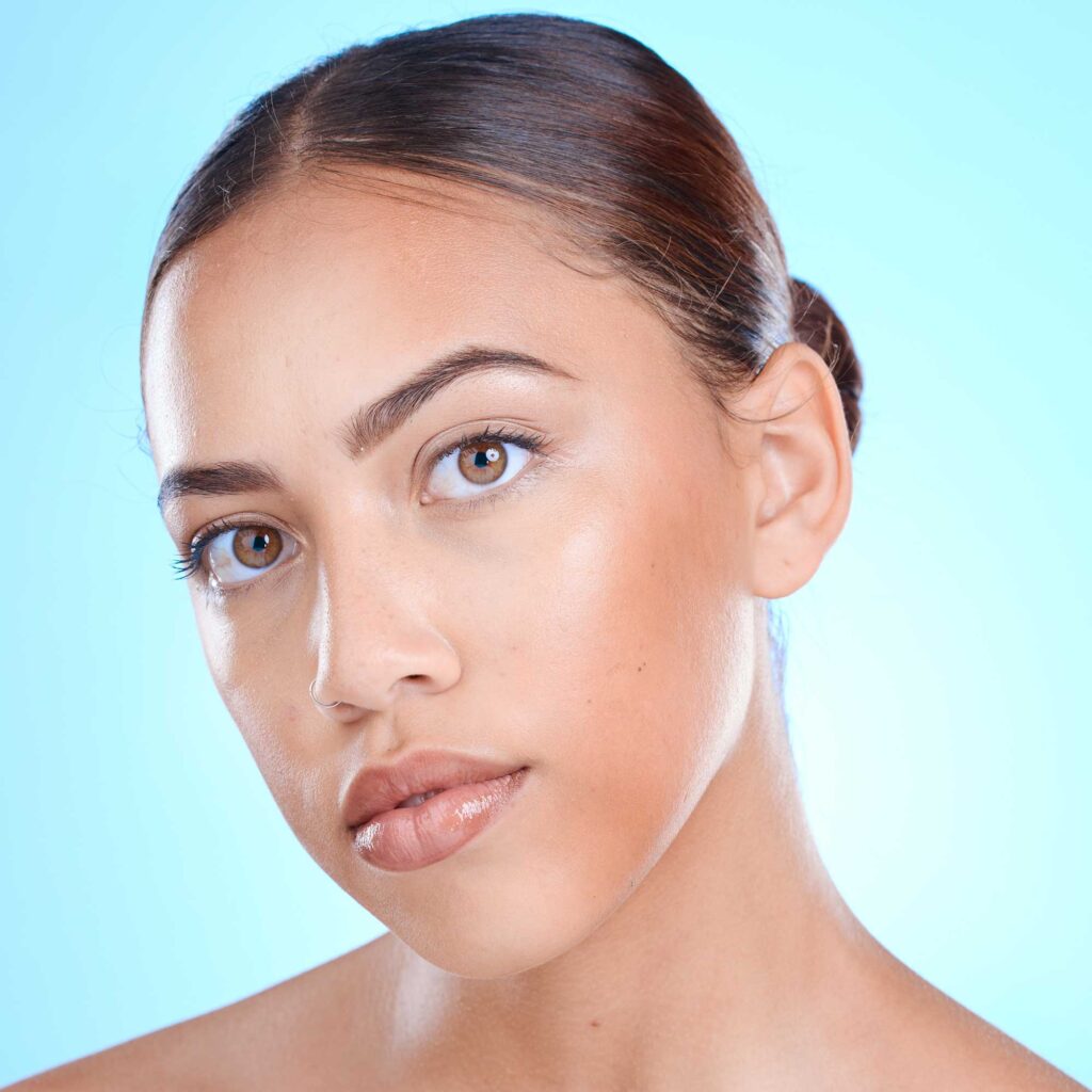 face skincare and woman for beauty glow portrait 2023 11 27 05 02 09 utc