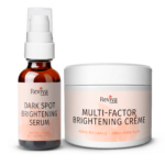 Reviva Labs brightening serum and face cream