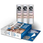 Vitamin E lip balm sticks and packaging