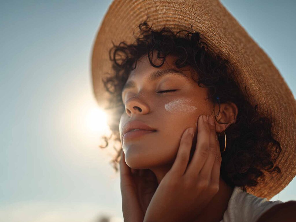 a serene lifestyle image of a young woman applyin 44b33d31 40d2 42ee b933 b97f13541caf 1