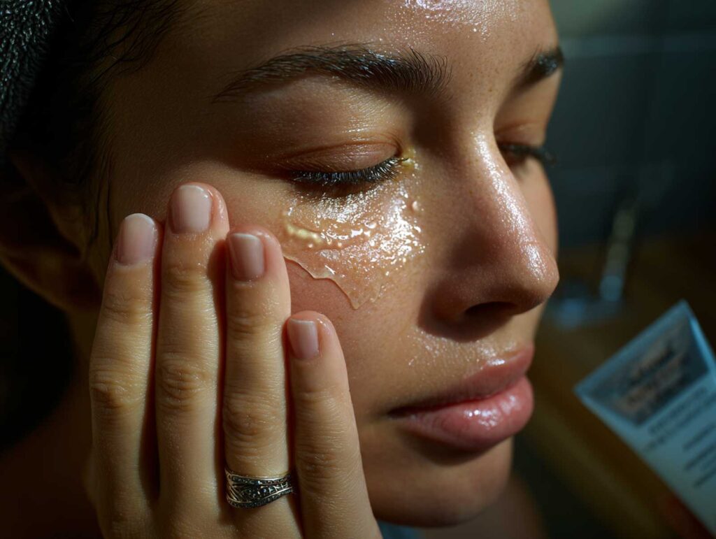 a cinematic bathroom close up showing three textu 9cead4c8 5c47 4e75 bef6 17c3954ce996 0