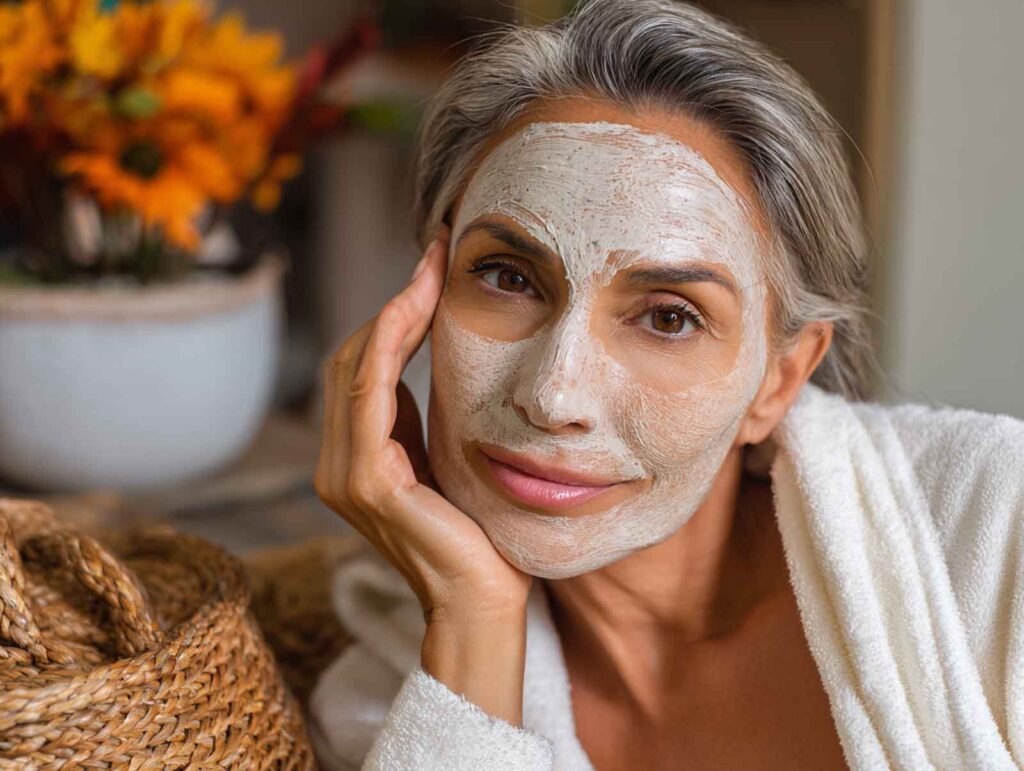 elegant beautiful middle aged woman wearing an of 05599242 a343 430c bb06 a7791985c7a8 1