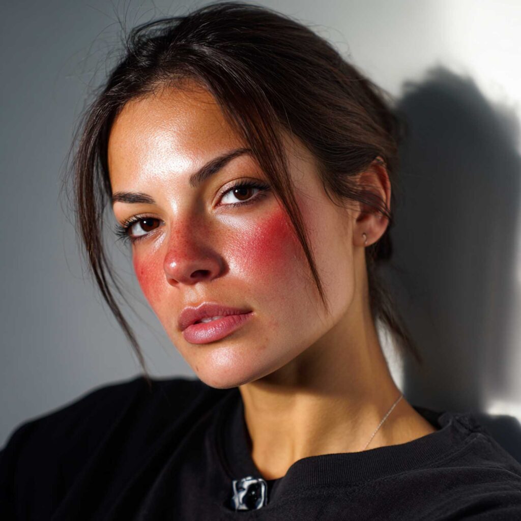 female with red inflamed cheeks profile 4kmit28 980b461b ab53 4d3d aa70 e3cdd565074d 0