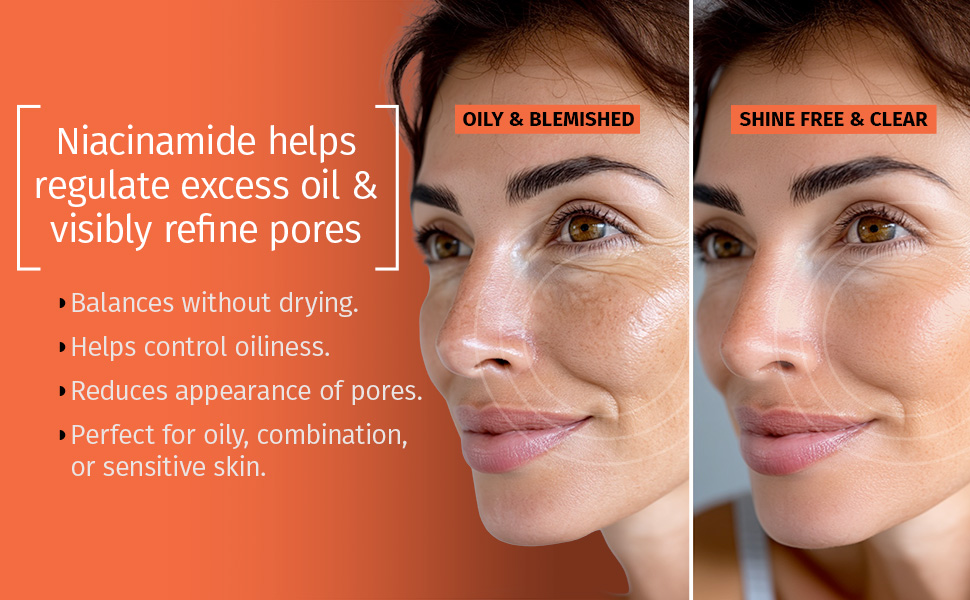 02 niacinamide serum regulate excell oil and refine pores