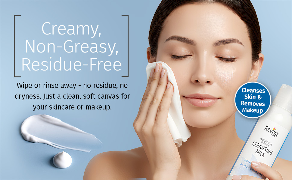 04 cleansing milk rich cream, silky feel