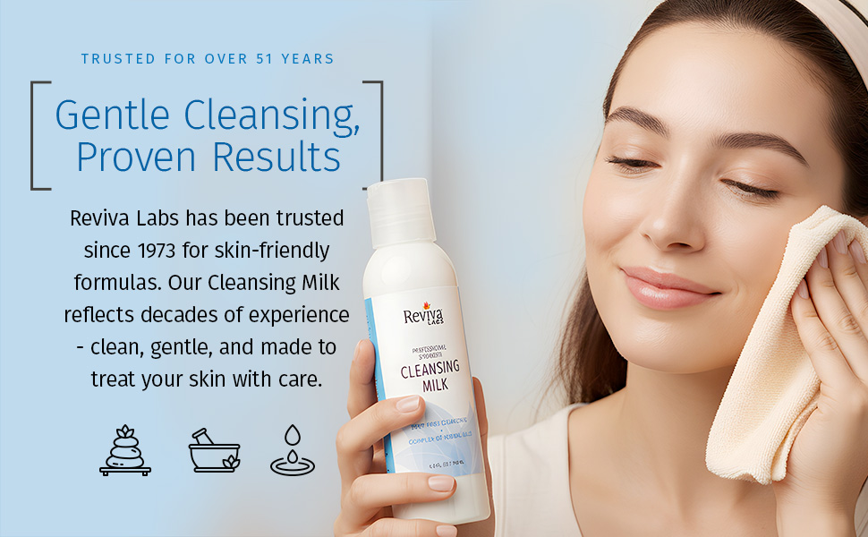 05 cleansing milk trusted for over 51 years
