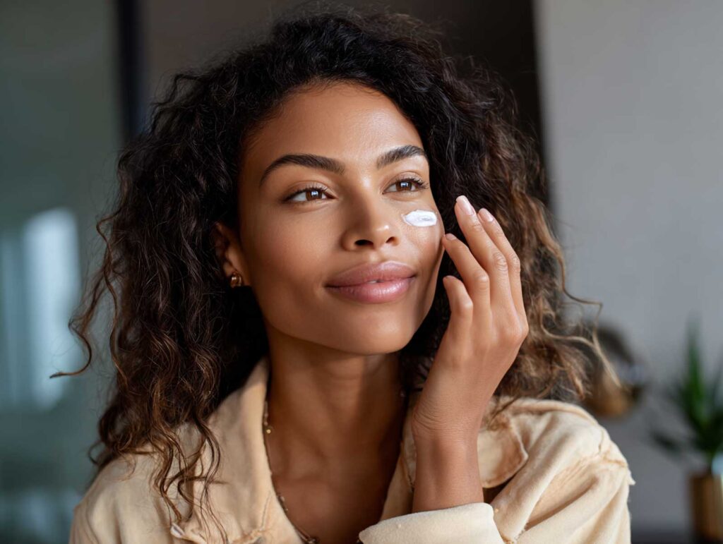 close up of a woman applying serum while refer 734ff074 913c 469c a16a 73fd287479d9 0