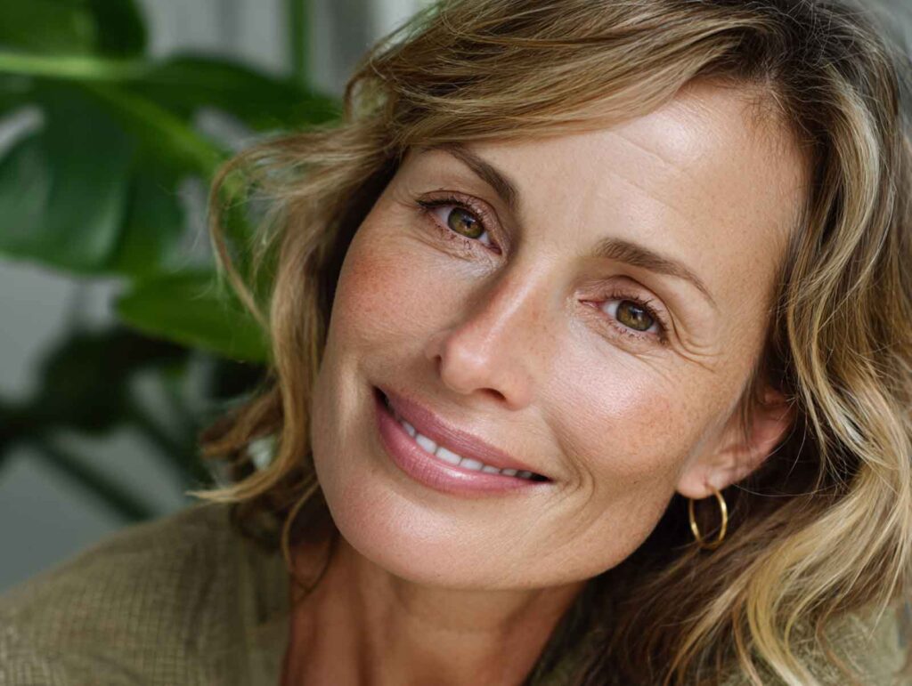 middle aged woman smiling confidently in natural 51858bff f52a 40ff 9c9f fc5b4c7638eb 2