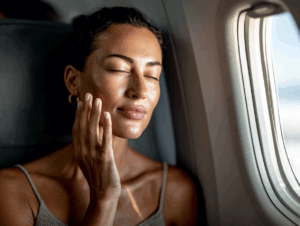 realistic travel beauty moment woman seated by 775109cc 85f7 415c a3b1 950e69aa7034 2