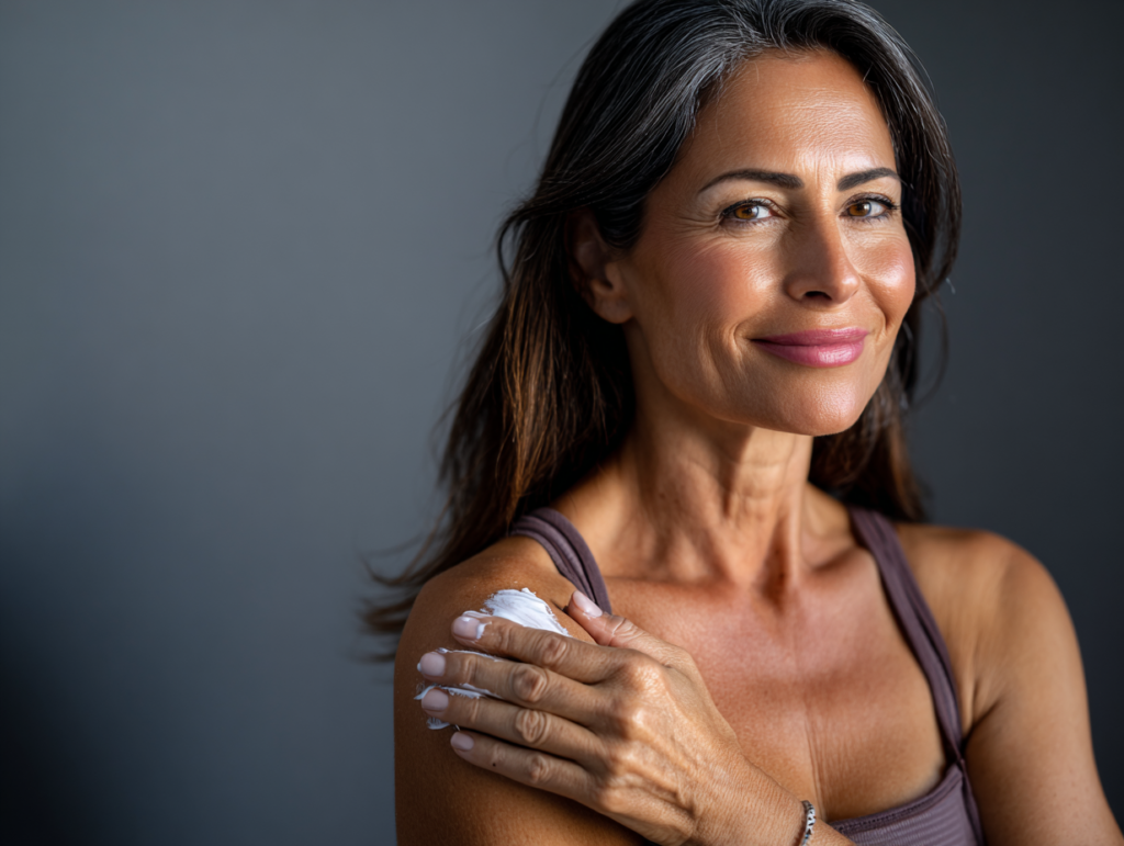 a beautiful middle aged 45 year old female appl 91e870e8 770b 425b a881 bc87b97e7b80 1