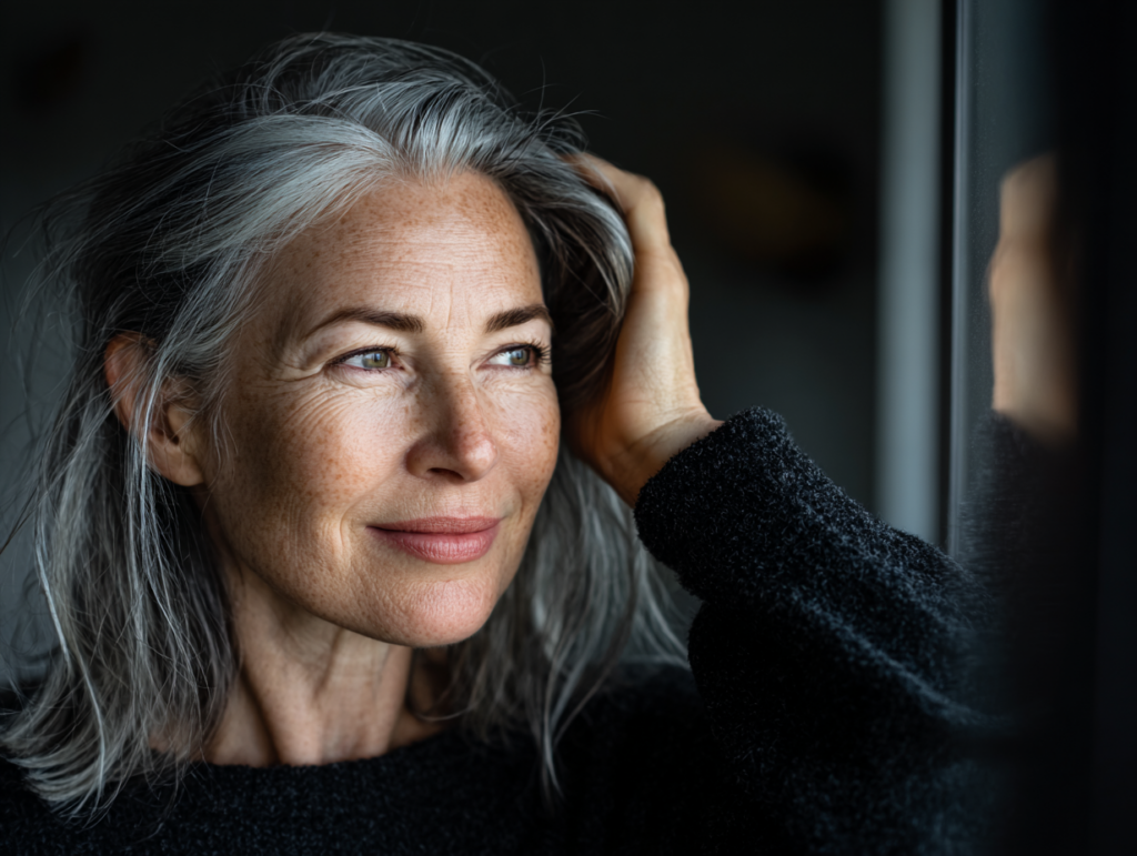 a woman in her late fifties standing near a win 232c721e f1be 4914 ab8a bf23668007b2 3