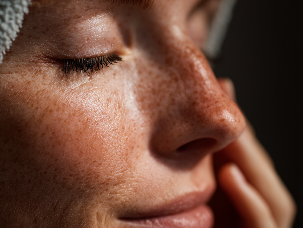 close up candid portrait of a person applying a af1fa953 ba68 48f3 bc2d 5b699b12d6de 2