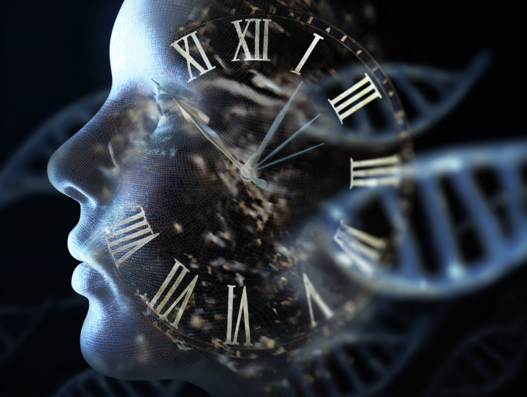 dna methylation clock visual blended with human f9b93341 fb4f 43b7 81ba 064a7d137fc7 3