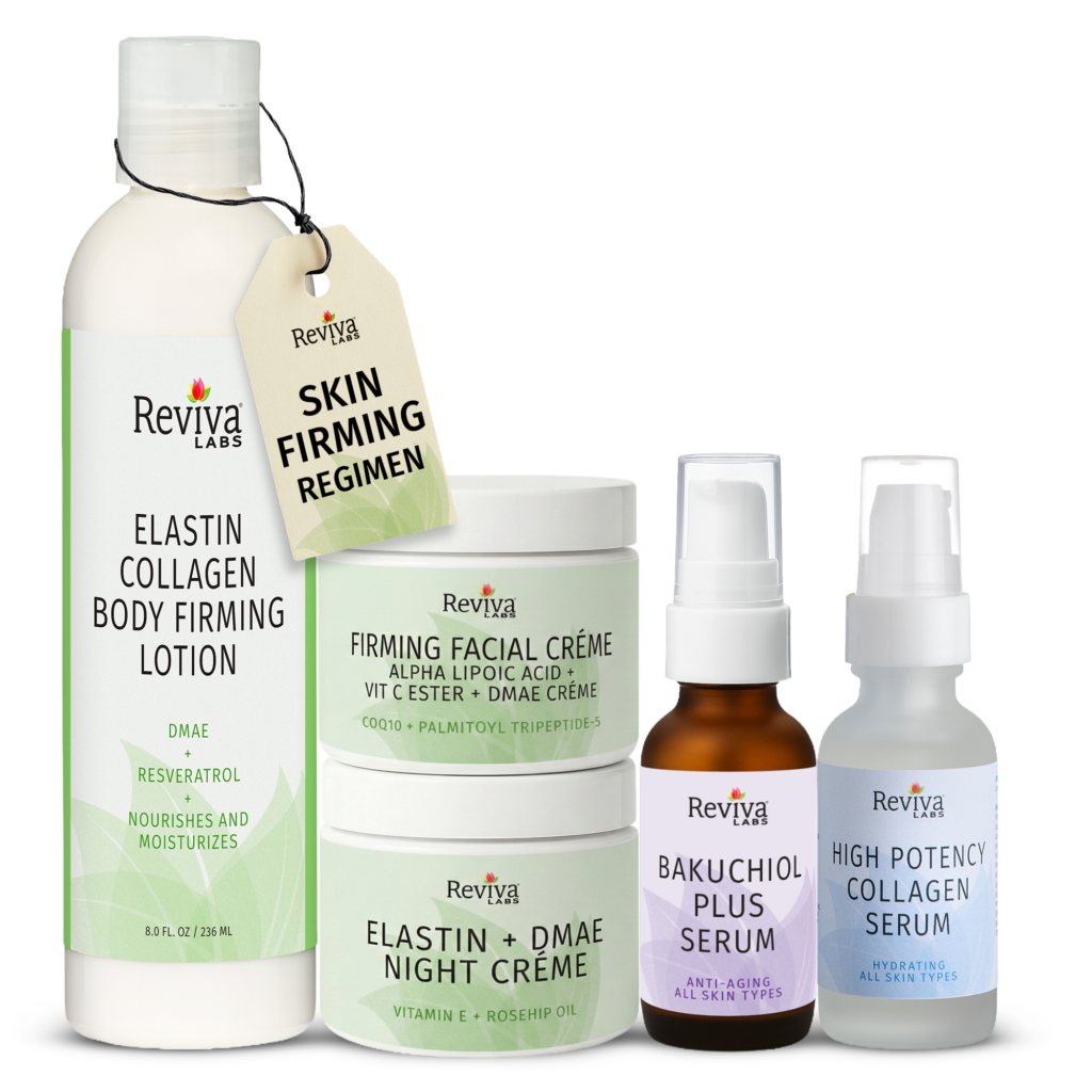 Reviva Labs skin firming skincare products