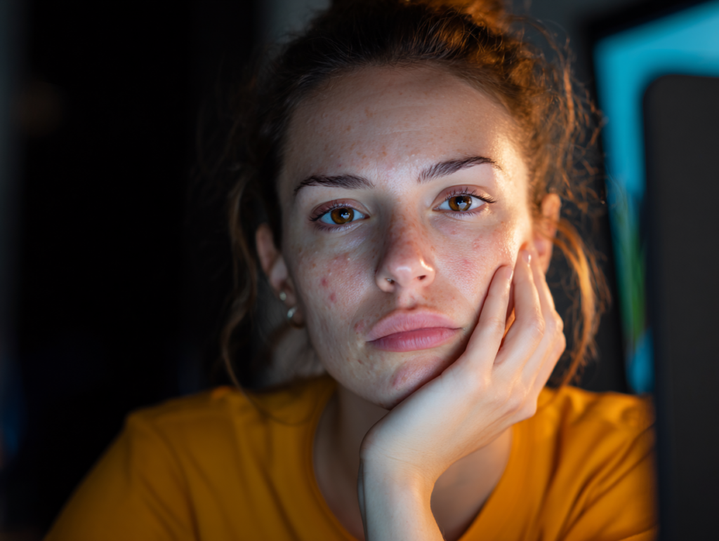 stressed young adult sitting at a desk with han fb041a70 3e29 4195 8f90 1f7b7745856e 1