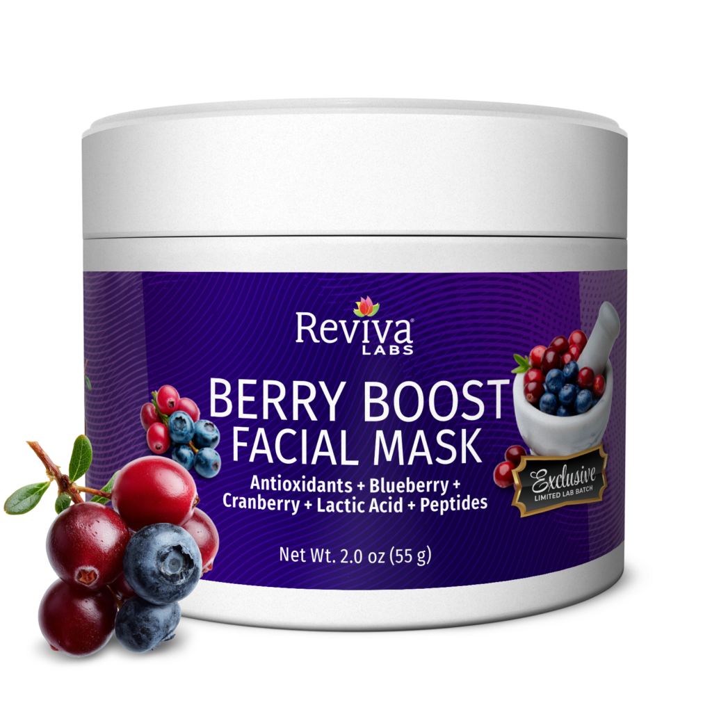 Reviva Labs Berry Boost Facial Mask product image.