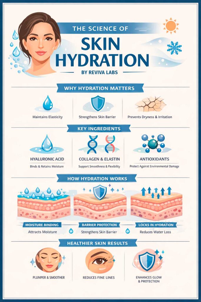 the science of skin hydration by reviva labs