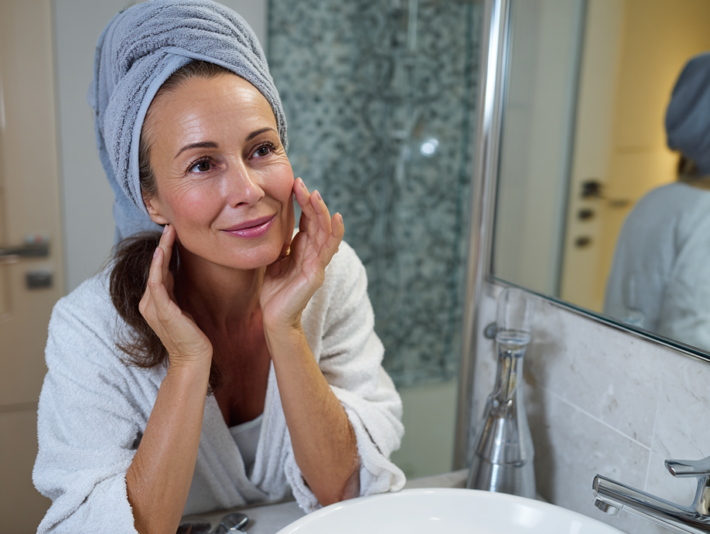 an attractive middle aged female getting ready 6a095c26 0e1b 4826 8862 595ab9730151 0