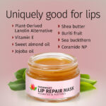 Overnight lip repair mask with natural ingredients