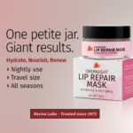 Overnight Lip Repair Mask jar and packaging