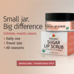 organic sugar lip scrub