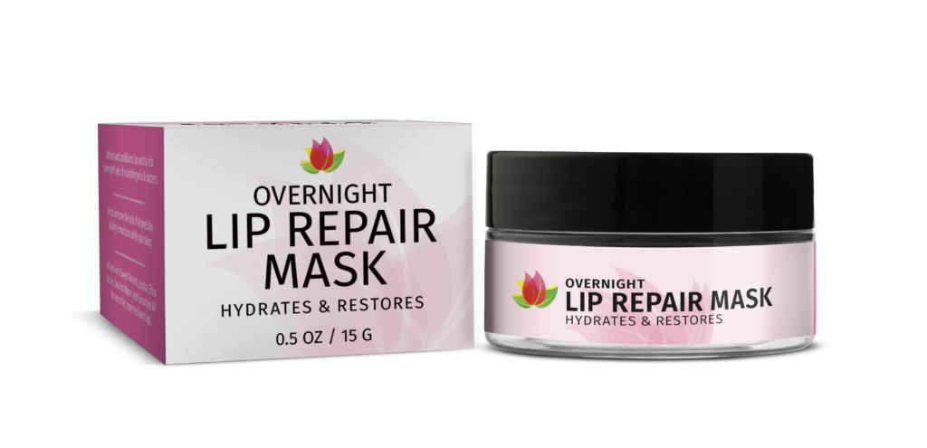 Overnight lip repair mask, hydrates and restores.