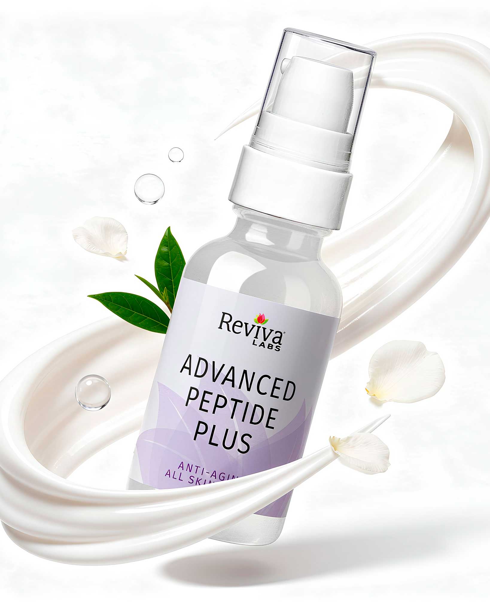 Reviva Labs Advanced Peptide Plus bottle.