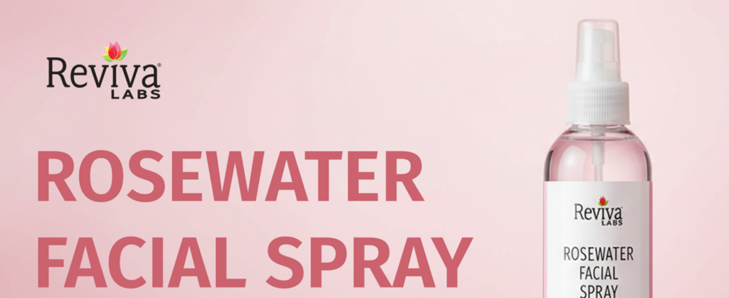 Reviva Labs Rosewater Facial Spray