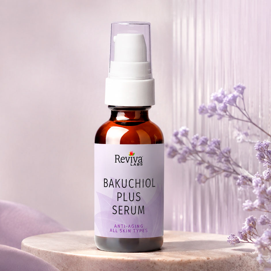 Reviva Labs Bakuchiol Plus Serum bottle