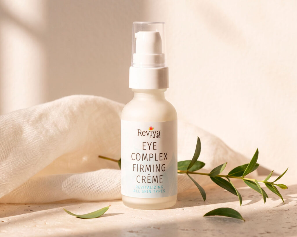 Reviva Labs Eye Complex Firming Crème pump bottle