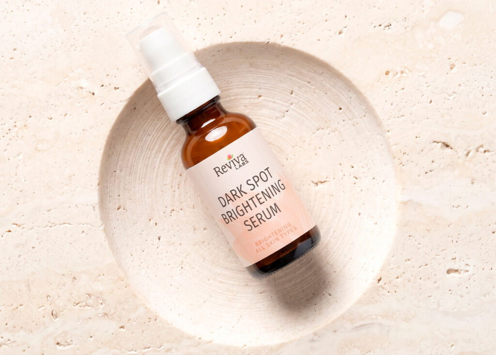 Reviva Labs dark spot brightening serum bottle