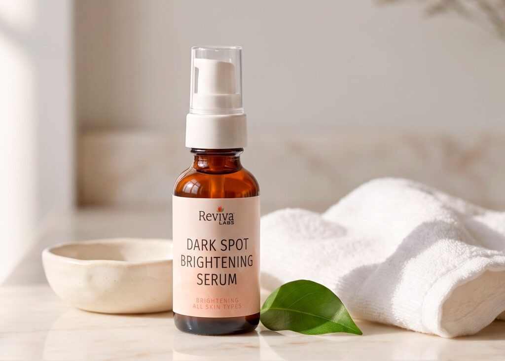 Reviva Labs dark spot brightening serum bottle