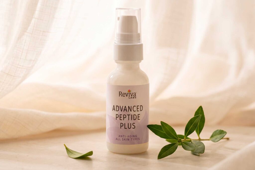 Reviva Labs Advanced Peptide Plus anti-aging serum bottle