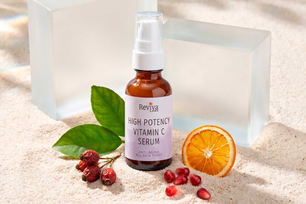 Reviva Labs vitamin C serum with orange and botanicals