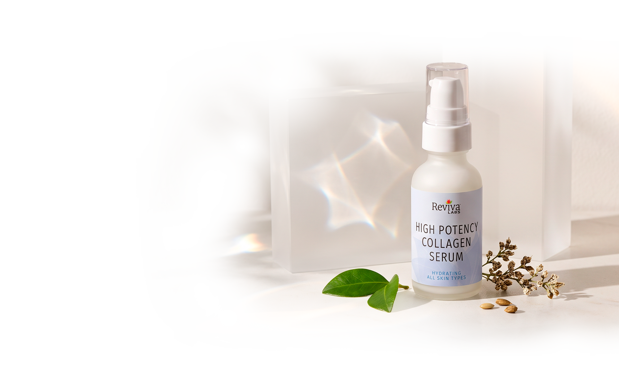 Reviva Labs High Potency Collagen Serum bottle