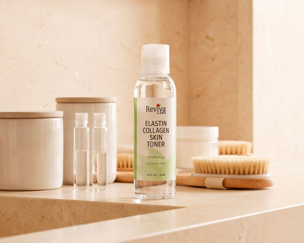 Reviva Labs Elastin Collagen Skin Toner bottle